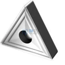 Пластина TNUM  - 160408  ВК8 (В35) трехгранная dвн=4мм (01114)  со стружколомом
