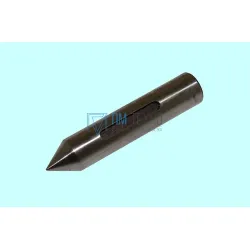 Центр Упорный цилиндрический d 18мм L 90мм  М12х1,75 с продольным пазом