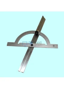 Угломер-транспортир с нониусом d 100 линейка L150,цена дел. 1град. 