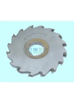 Фреза дисковая 3-х сторонняя 160х14х40, Z=16 Т5К10 с разнонаправл.зубьями 