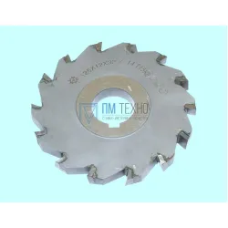 Фреза дисковая 3-х сторонняя 125х12х32, Z=14 Т15К6 с разнонаправл.зубьями 