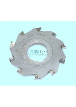 Фреза дисковая 3-х сторонняя  80х 6х27, Z=10 Т5К10 с разнонаправл.зубьями 