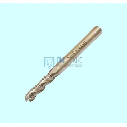 Фреза Концевая d 6,0х24х68 ц/х Р6АМ5  Z=3 обдирочная со стружколомом 