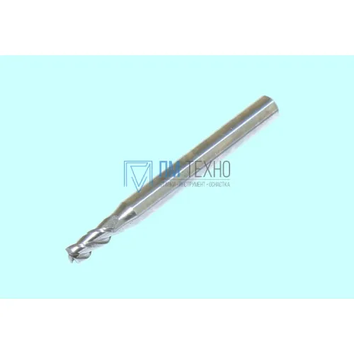 Фреза Концевая d 3,0х 7х 40х 4 ц/х  ВК8 Z=3 цельная 