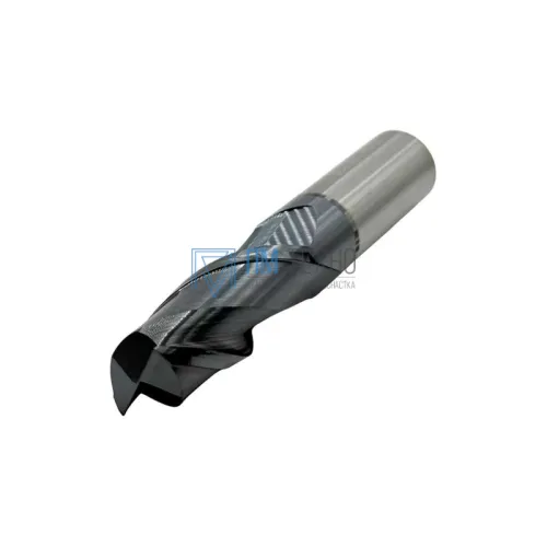 Фреза Концевая d18x45х100 ц/х  тв. сплав Z=2 цельная покрытие AlTiN