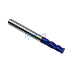 Фреза Концевая d 5,0х13х 50 ц/х тв. сплав Z=4 цельная покрытие nACo-blue