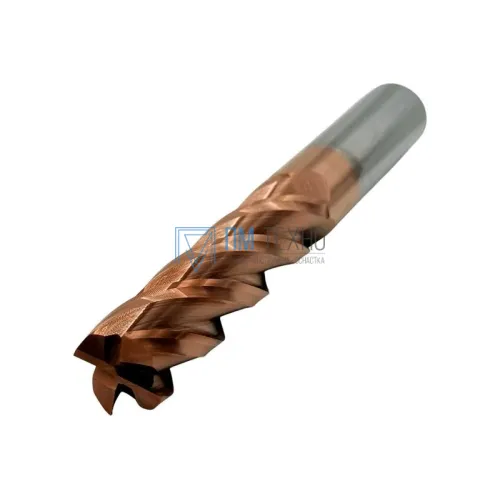 Фреза Концевая d20x 80х150 ц/х тв. сплав Z=4 цельная покрытие TiXCo