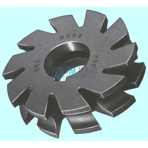 Фреза Вогнутая 125х40х32 R12,0 Р6М5К5 Z=10  тип2