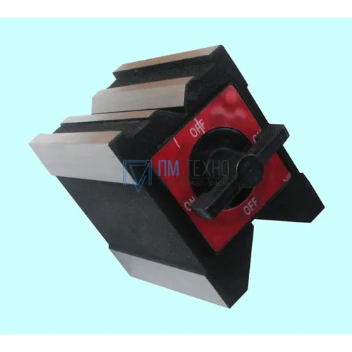 Призма поверочная магнитная  70х100х95мм универсальная, усилие отрыва 120кг KVS-25N-2V (YT-3903) 