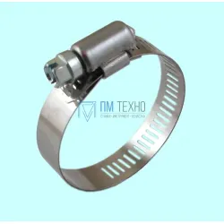 Хомут червячный CNIC     77-97/12,7мм W2 нержавеющая сталь с оцинкованным винтом SAE J1670 (05B7797)