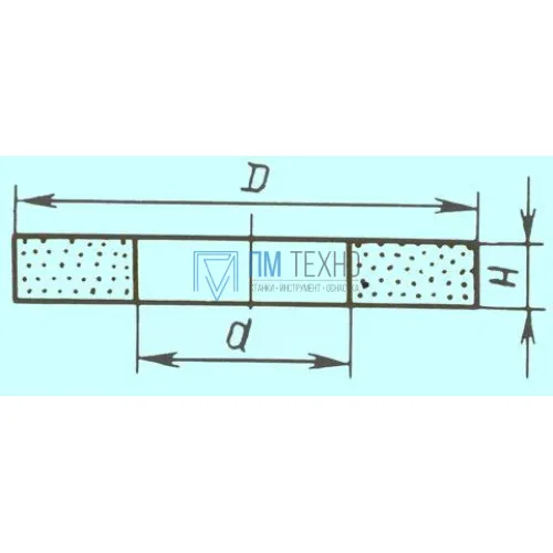 Круг ПП 400х 50х203 64С 25 СТ2  (GC F60 P) (ВАЗ)