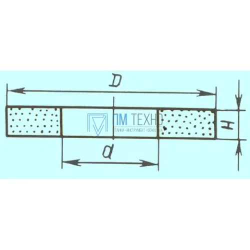 Круг ПП 150х20х32 14А 20Н(F70) ГС(М) полировальный (вулканитовый)