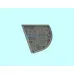 Пластина 66130 Т5К10 правая(20х18х6х8гр) (для подрезных и расточных резцов под глухие отверстия)