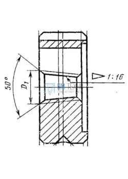 Плашка Трубная коническая   R    3/8