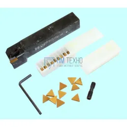 Проходной отогнутый 25х25х150(CTGPR 25 25-М16 Н1 с 3-х гр. пласт.без отв. ПВ1255 (+к-т 20шт)