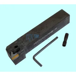 Проходной отогнутый 25х25х150(CTGPR 25 25 M16-H1) с 3-х гр. пласт ПВ1255 без отв.