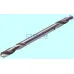 Сверло d  2,7х10х43 Р6М5 двухстороннее с вышлифованным профилем 