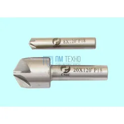 Зенковка d 16,0х20.0х 56 конус 120° dхв=10мм Р18 ц/х Z=6 DIN335A 